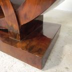 Art Deco Stijl Consoletafel Met Verschillende Soorten Ingelegd Hout thumbnail 24