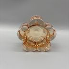 Retro Waxinelichthouder Bloem Peach thumbnail 3