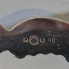 Antieke Theelepels In Doos Verzilverd Zilver thumbnail 7