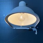 1970’s White Satin Italian Wall Lamp By Grignani For Luci thumbnail 4