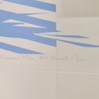 Vintage Postmodern Art Stilleven Zeefdruk Eclipse 1980 Boho thumbnail 7