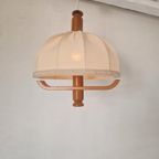 Vintage Zweedse Grenen Hanglamp Design Jaren 60 thumbnail 2