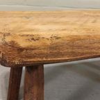 Vintage Wabi Sabi Rustieke Bijzettafel Plantentafel thumbnail 8