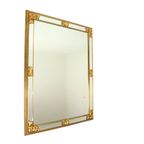 Grote Vintage Deknudt Spiegel Xl Hollywood Regency Jaren 70 Design thumbnail 9