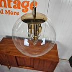 Vintage Hanglamp Bol Peill&Putzler Glas thumbnail 6