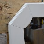 Spiegel Met Witte Eikenhouten Lijst thumbnail 3