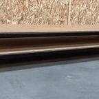 Salontafel Met Licht Eiken Met Zwart Metalen Frame (zware Uitvoering. thumbnail 9