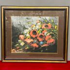 Schilderij "Bloemenboeket". thumbnail 3