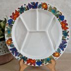 Vintage Villeroy Boch Acapulco Fondueborden Vakjesborden thumbnail 2