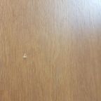 Vintage Deens Boekenkastje Eiken Fineer Met Lectuurgedeelte thumbnail 5