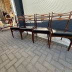 Set Van 4 Johannes Andersen Eetkamerstoelen thumbnail 16