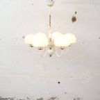 Mid-Century Melkglazen Bollamp thumbnail 2