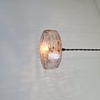 Suspensie In Licht Gerookt Gebarsten Glas, 1970 thumbnail 2