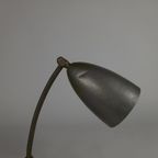 Bureaulamp - Grijs Metallic - Flexibele Slang - 1950'S thumbnail 8