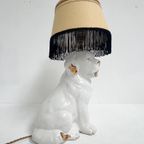 Vintage Tafellamp Van Keramieken Labrador thumbnail 10