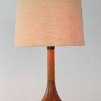 Vintage dyrlund Tafellamp Lamp Xl Hout Deens thumbnail 10