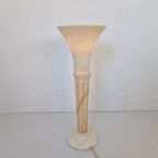 Italiaanse Albast Tafel Lamp Klassiek. thumbnail 2