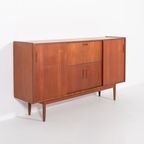 1960’S Danish Modern Teak Highboard / Dressoir / Kast thumbnail 2