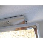 Vintage Plafondlamp, Plafonniere Met Kunststof Platen In Verchroomde Profielen, 71 X 71 Cm, Jaren thumbnail 19