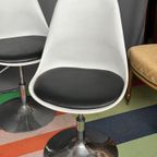 Set Van 4 Vintage Designstoelen. thumbnail 2