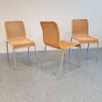 Set Of 3 Vintage Rotan Chairs By Miki Astori thumbnail 8