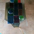 Edialux Coloured Wall Lamp Sconce Belgium 1950 / 25cm X 15 M X6cm thumbnail 5