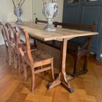 Schragentafel Table De Vendange Eettafel Frans thumbnail 4