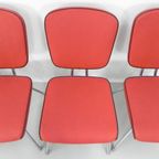 Set Van 5 Vintage Eettafel Stoelen, Diner Style thumbnail 10