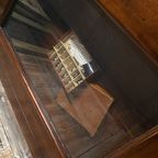 Oude Toonbank, Vitrine-tafel, Sidetable, Pronktafel. L 180cm thumbnail 8
