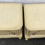Set Van Twee Vintage Nachtkastjes, 49 Cm Hoog Prijs/set thumbnail 7
