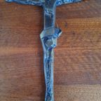 Bronzen Jezus Beeld Voor Aan De Muur (of Een Stuk Hout :-) ) thumbnail 8