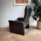 De Sede Ds-50 | Donkerbruine Leren Fauteuil – Swiss Design thumbnail 5