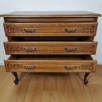 Vintage Queen Ann Ladekastje, Commode Dressoir Ladekast Badkamermeubel 101 thumbnail 6