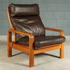 Vintage Deense Fauteuils – L. Olsen & Son – Teakhout – Jaren 60 thumbnail 3