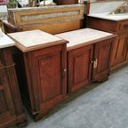 Vintage Tv Meubel, Dressoir Sideboard Met Marmer Blad 712 thumbnail 10