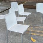 Set Van 6 Desalto 'Zip' Eetkamerstoelen, Marco Maran, Italië thumbnail 2