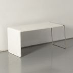 Officenow Bijzettafel, Wit Blad, 100 X 45 Cm, Vaste Hoogte Onderstel thumbnail 2