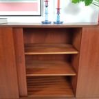 Vintage Deens Teak Houten Dressoir | Midboard thumbnail 6