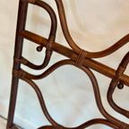 Vintage Boho Rotan Set Wandkapstok Jaren ‘70 thumbnail 6