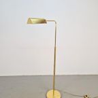 Regency Vloerlamp Messing Verstelbaar Leeslamp Italy ’70 thumbnail 4