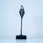 Corry Ammerlaan - Van Mens Tot Mens - Bronzen Beeldje - Artihove thumbnail 3