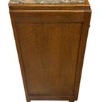Art Deco Dressoir Kast Jaren 30 Met Marmeren Blad Design thumbnail 22