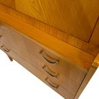Vintage Secretaire Kastje Zweedse Jaren 60 Werkplek thumbnail 24