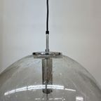 Large Limburg Glashütte Hanging Lamp Globe 1970S Germany thumbnail 13