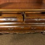 Prachtig Vintage Barok Kabinet In Wortelnootfineer thumbnail 13