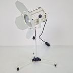 Vintage Projector Tafellamp Wit 40 Cm Vintage 1970 Lamp thumbnail 7