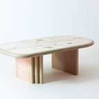 Detailed Travertine Coffee Table thumbnail 10