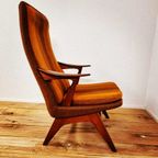 Highback Satelitte Chair By Karl Edvard Korseth, Norway, 1950S thumbnail 3