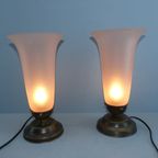 2 Leuke Roze Tafel Of Bedlampen thumbnail 2