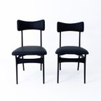 Set Of Four Black S3 Chairs thumbnail 7